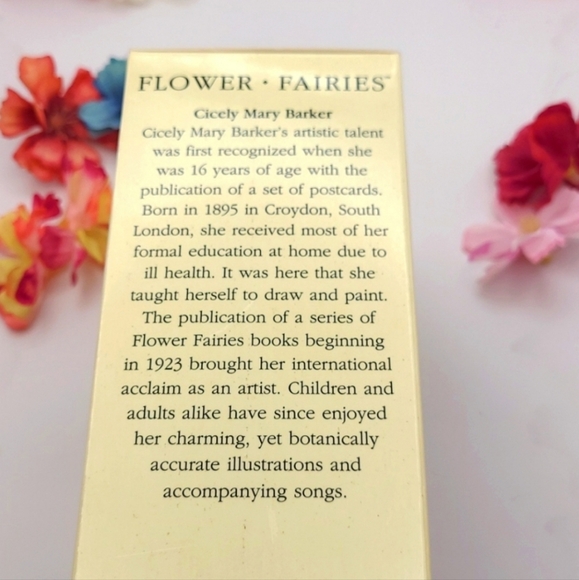 Cicely Mary Barker Flower Fairies Series VII Scilla Fairy ornament - Picture 3 of 5